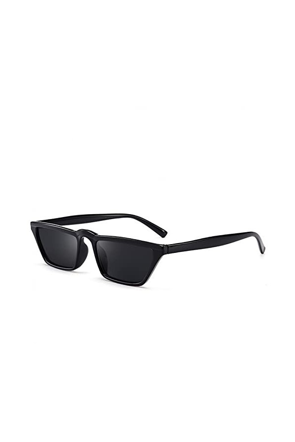 KUNIUO Lunettes De Soleil Design Femmes Monture Classique Lunettes Rétro Oeil De Chat Lunettes De Soleil À Monture Étroite