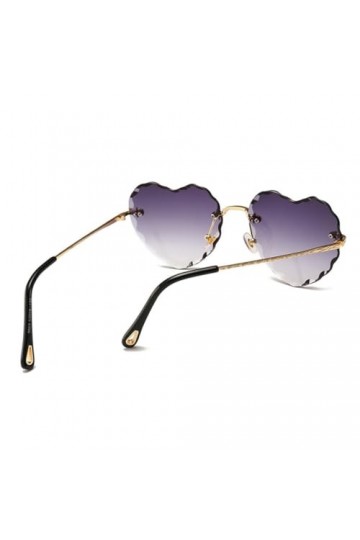 WRITWAA Lunettes De Soleil En Forme De Coeur Lunettes Claires Pour Femmes Lunettes De Soleil Lunettes De Soleil Femmes Lunett