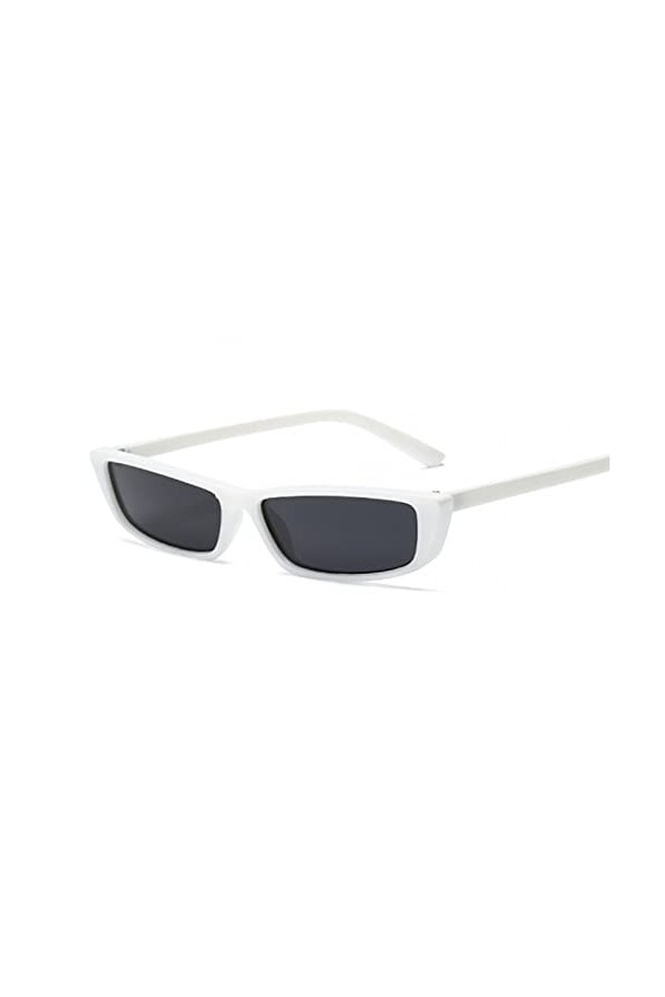 LUOXUEFEI De Soleil Lunettes Femmes Petit Rectangle Lunettes De Soleil Cadre Noir Femmes Dames Lunettes De Soleil Pour Femmes
