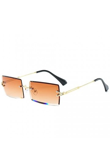 LUOXUEFEI De Soleil Lunettes Lunettes De Soleil Rectangulaires Sans Monture Femmes Hommes Shades Lunettes De Soleil Lunettes 