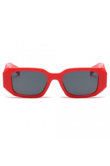 Long Keeper Lunette de Soleil Femme Rectangulaire, Retro Sunglasses Lunettes Soleil Carré Vintage Montures Rectangle Irréguli