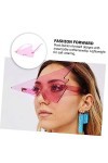 Abaodam 1 Pc Des Lunettes De Soleil Lunettes De Fête Lunettes De Soleil Femme Lunettes De Nouveauté Sans Monture Lunettes Drô