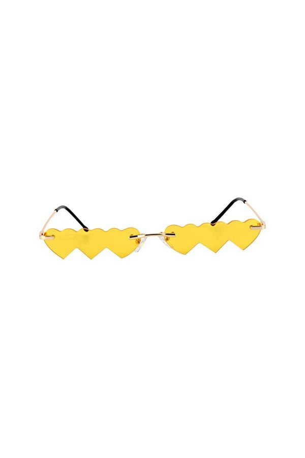 KOMBIUDA 1Pc Coeur Lunettes De Soleil Lunettes De Soleil En Plein Air Femmes Bijoux Lunettes De Soleil Drôle Lunettes De Sole