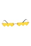 KOMBIUDA 1Pc Coeur Lunettes De Soleil Lunettes De Soleil En Plein Air Femmes Bijoux Lunettes De Soleil Drôle Lunettes De Sole