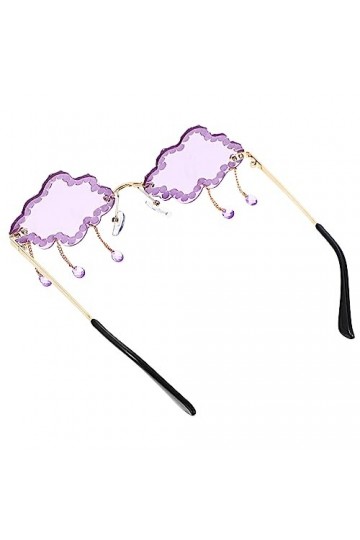 SOIMISS 1 Paire De Lunettes De Soleil Nuage Femmes Lunettes De Soleil Lunettes De Soleil Claires Décor Hippie Lunettes De Sol