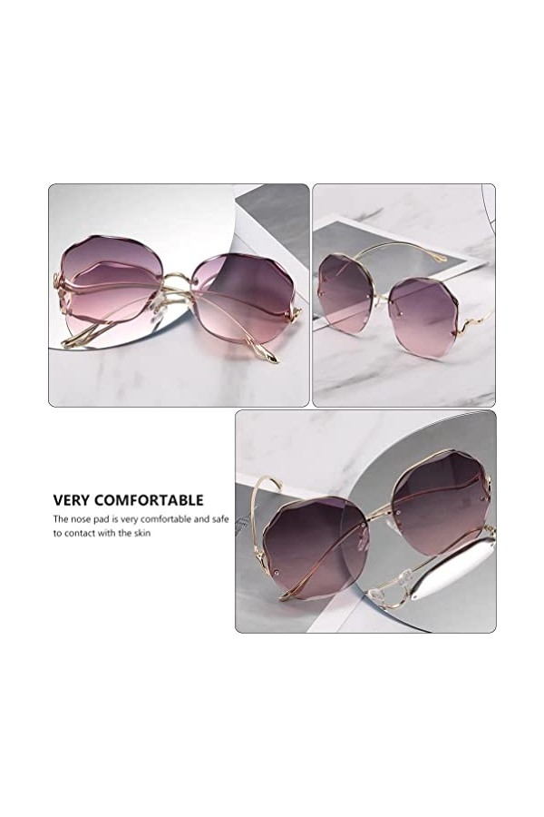 1 Pc Des Lunettes De Soleil Lunettes De Soleil Femme Lunettes De Soleil De Quai Pour Femmes Nuances Doeil En Plein Air Le Fa