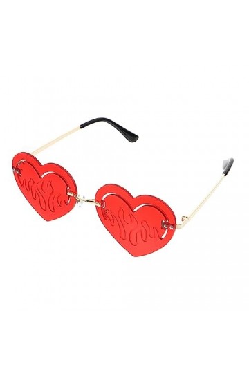 Abaodam 1 Paire Lunettes Coeur Lunettes Damour De Mode Lunettes De Soleil Vache Lunettes De Soleil Cyclisme Lunettes De Sole