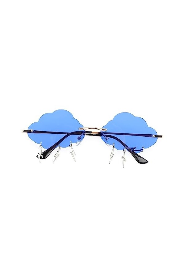 TOPPERFUN 1 Paire Lunettes De Soleil Nuage Nuances En Forme De Papillon Il Pleut Des Lunettes De Soleil Homme Sans Lunettes D