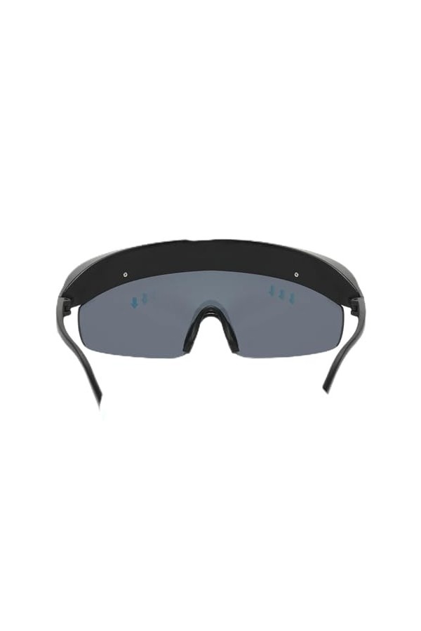 Lunettes de soleil de sport avec protection UV pour adulte - Verres miroir - Lunettes de soleil steampunk - Lunettes de solei