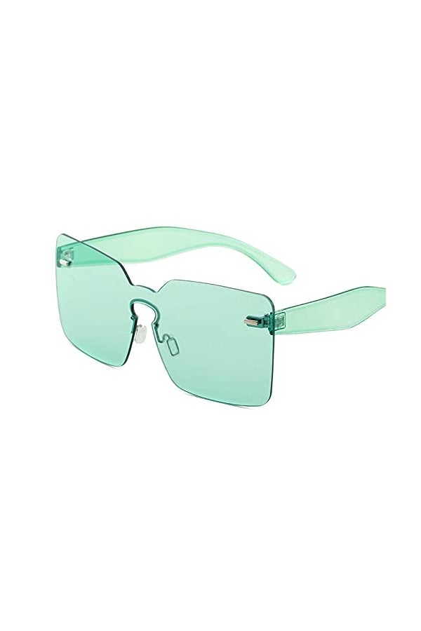 XDOUBAO Lunettes de soleil, couleur dencre, lunettes de soleil, vert