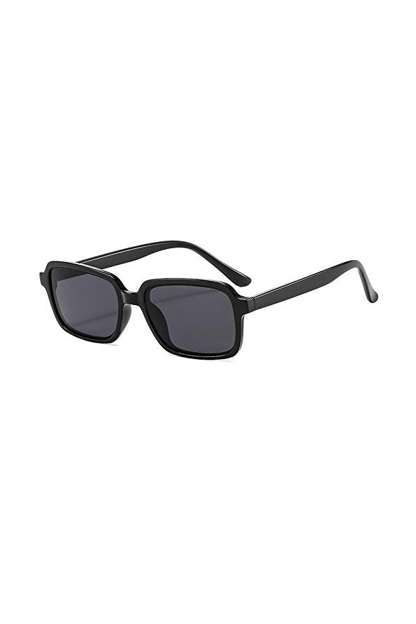 lunettes de soleil Cadre Lunettes de soleil Personnalité Trend Hommes et Femmes Sunglasses Lunettes de soleil-Gris transparen