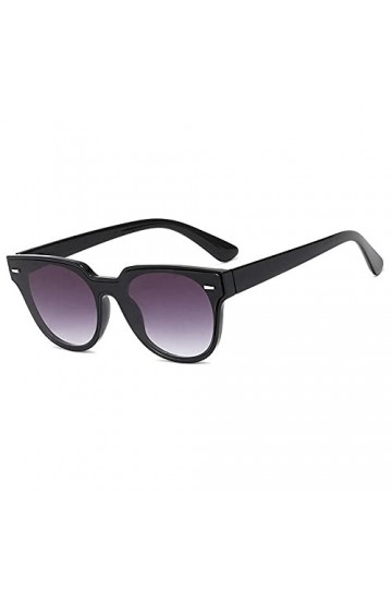 lunettes de soleil Lunettes de soleil sur cadre Lunettes de soleil Hommes et Femmes Sunglasses intégrées-Noir/double gris