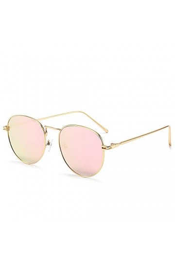 lunettes de soleil Lunettes de soleil Femelle Femme Trend Gratuit Lunettes de soleil anti-UV à lencre-Cadre dor