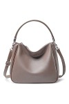 David Jones - Sac à Main Hobo Femme - Sac Porté Epaule Bandoulière Simili Cuir PU - Cabas Fourre-Tout Taille Moyenne avec Poi