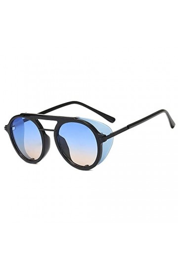 lunettes de soleil Lunettes de soleil à vent de Steampunk Flip Steampunk Femme Soleil Vintage Sunglasses Lunettes de soleil-B