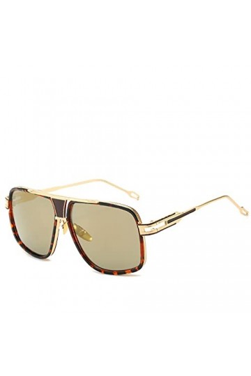HNGM Lunettes de Soleil Lunettes de Soleil de Luxe de Luxe de Luxe Glamour Lunettes de Soleil Mode Femme, Mirror Retro Nostal