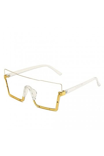 lunettes de soleil Tendance Sunglasses Hommes et Femmes avec Lunettes de soleil carrée carrée de gradient de cadre-C8