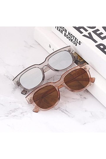 lunettes de soleil Lunettes de soleil Tendance Homme et Femmes Passez les utilisateurs en dehors des lunettes-Film noir de gr