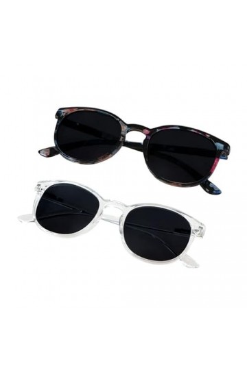 VisionGlobal 2 paires de lunettes de soleil polarisées avec lentille de protection UV400 pour femmes, conduite tendance lunet