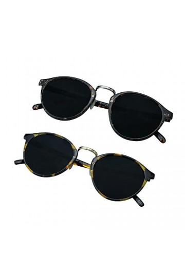 VisionGlobal 2 paires de lunettes de soleil polarisées avec lentille de protection UV400 pour femmes, conduite tendance lunet