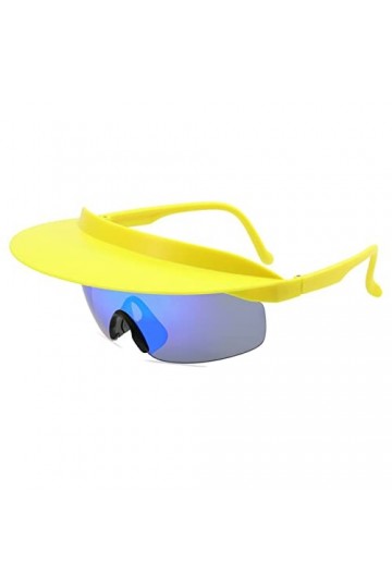 Lunettes de soleil de sport avec protection UV pour adulte - Verres miroir - Lunettes de soleil steampunk - Lunettes de solei