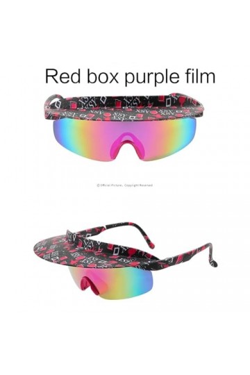 Lunettes de soleil de sport avec protection UV pour adulte - Verres miroir - Lunettes de soleil steampunk - Lunettes de solei