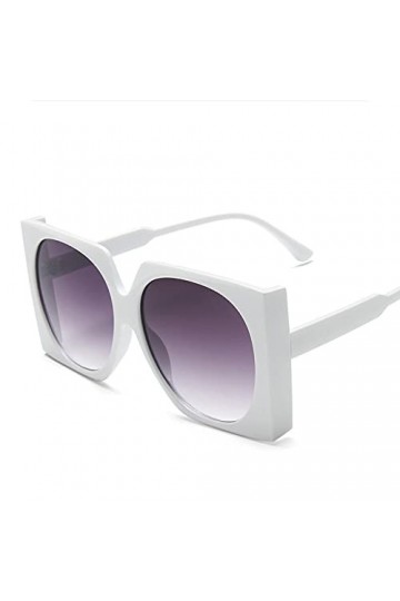 LUOXUEFEI De Soleil Lunettes Lunettes De Soleil Carrées Femmes Verre De Soleil Surdimensionné Hommes Nuances Lentilles Rondes