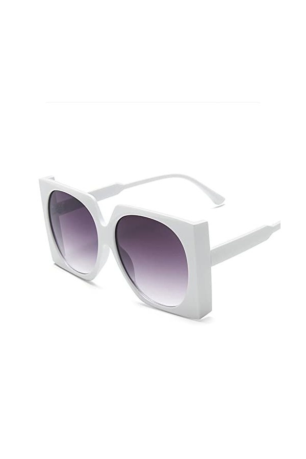 LUOXUEFEI De Soleil Lunettes Lunettes De Soleil Carrées Femmes Verre De Soleil Surdimensionné Hommes Nuances Lentilles Rondes