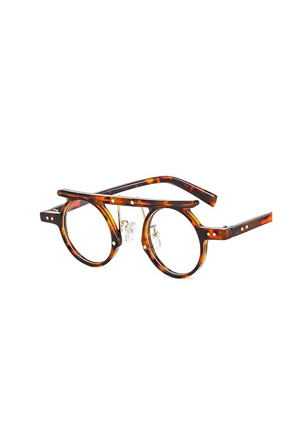 Lunettes De Soleil Fashion à Petite Monture pour Hommes Et Femmes, Lunettes De Soleil Rétro Steampunk, Lunettes Rondes pour L