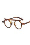 Lunettes De Soleil Fashion à Petite Monture pour Hommes Et Femmes, Lunettes De Soleil Rétro Steampunk, Lunettes Rondes pour L