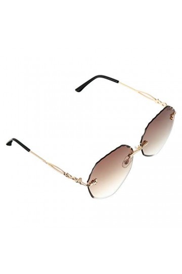 ifundom 1 Paire Des Lunettes De Soleil Lunettes Vintage Lunettes Aux Teintes Irrégulières Lunettes De Soleil Tendance Pour Fe