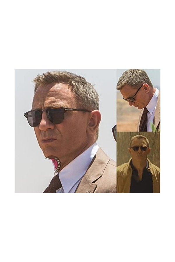 James Bond Lunettes de Soleil Hommes Marque Concepteur Lunettes de Soleil Femmes Super Star célébrité Conduite Lunettes de So