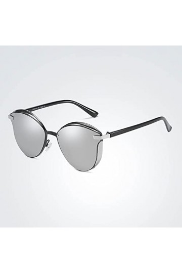 Dorjuli Lunettes de soleil vintage pour femme - Lunettes de soleil surdimensionnées - Lunettes de soleil classiques sans mont