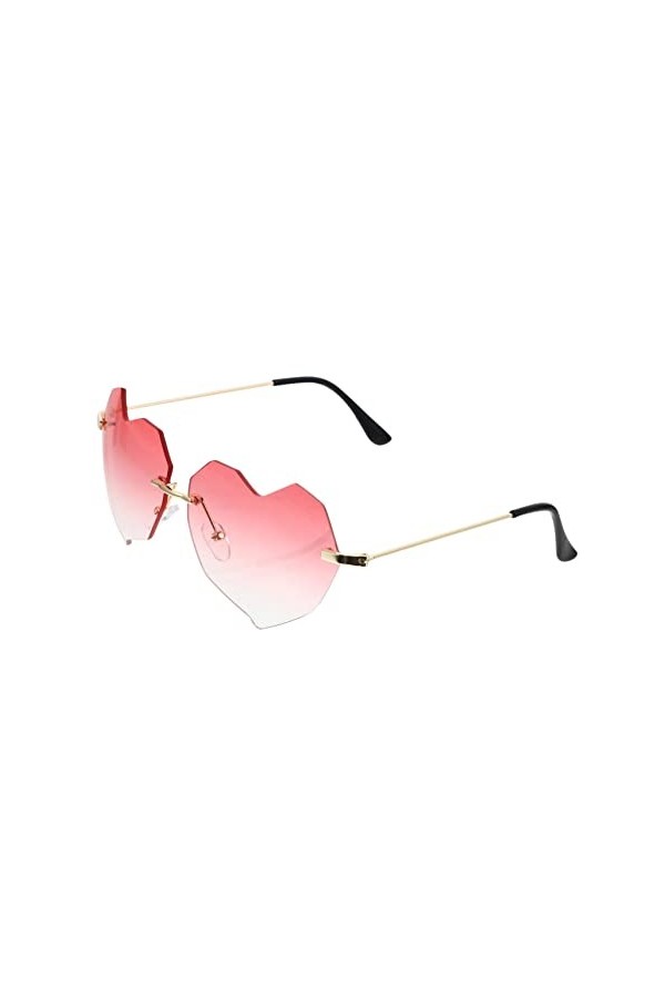 Gadpiparty Lunettes De Soleil Sans Monture Lunettes De Soleil Surdimensionnées Pour Femmes Lunettes De Soleil Tendance Pour F