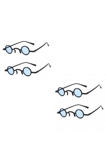 BESTonZON 4 Paires De Lunettes De Soleil Lunettes De Soleil Rondes De Bal Accessoires De Bal Lunettes De Soleil Photo Lunette