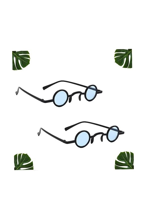 BESTonZON 4 Paires De Lunettes De Soleil Lunettes De Soleil Rondes De Bal Accessoires De Bal Lunettes De Soleil Photo Lunette