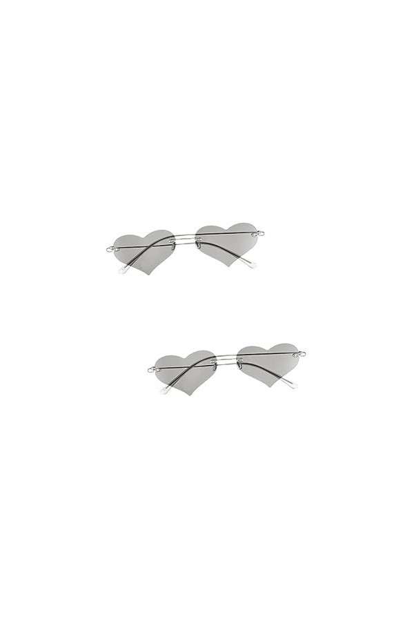 GALPADA 2 Paires Des Lunettes De Soleil Lunettes De Soleil De Fête Lunettes De Mode Pour Femmes Lunettes De Soleil Polarisées