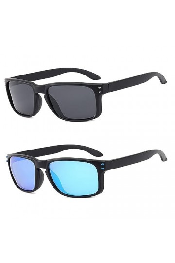 Sunwuun Lunettes de soleil polarisées pour homme et femme - Lunettes de soleil classiques rétro polarisées - Verres tendance 