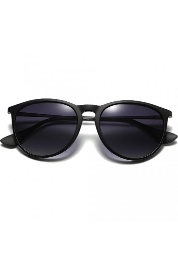 Musivon Lunettes de soleil polarisées pour femme et homme - Lunettes de soleil rondes vintage avec protection UV, Verres pola