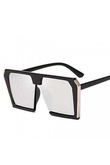 YUANCHENG Tendance Grande boîte Lunettes de Soleil carrées Femmes rétro Lunettes de Soleil Femmes Lunettes de Soleil Femme mâ