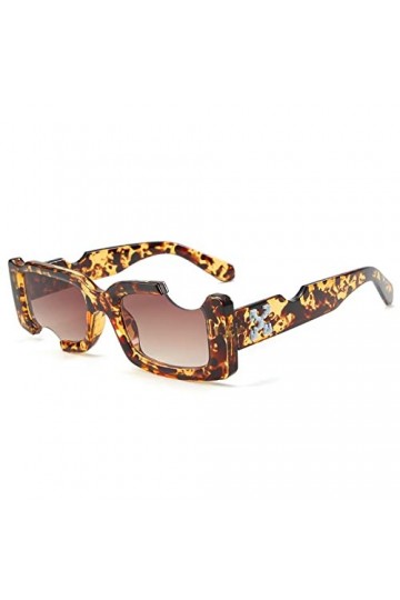 JIJIBA Cool Small Square Lunettes de Soleil Femmes Hommes Tendance Rétro Petit Rectangle Lunettes de Soleil Candy Couleurs Dé