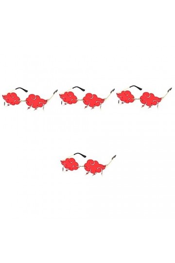 SOIMISS 2 Pièces Pas De Lunettes De Soleil Lunettes De Soleil Femme Lunettes De Fête Drôles Lunettes à Pampilles Nuage Fourni