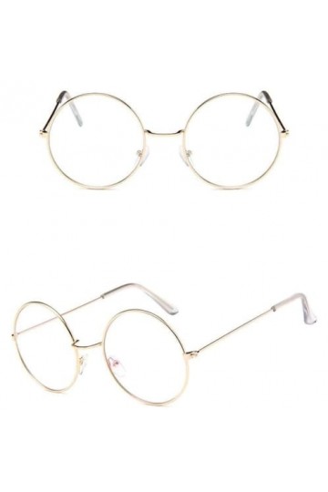 Lunettes de Soleil Rondes Roses rétro Femme Lunettes de Soleil pour Femme Alliage Miroir Femme Noir, 4, Taille Unique