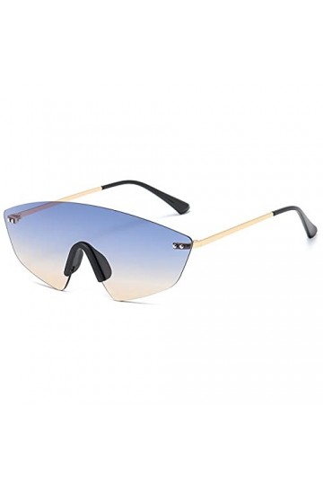 LUOXUEFEI De Soleil Lunettes Lunettes De Soleil Surdimensionnées Femmes Lunettes De Soleil Sans Monture Hommes Shades Lunette
