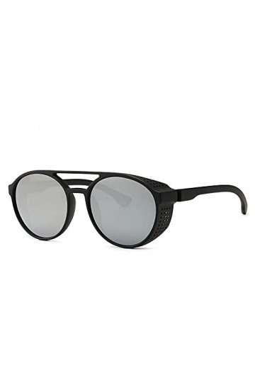XUANTAO Lunettes de soleil rétro Steampunk tendance classique hommes et femmes sortant prise de vue de rue essentiel cadre ro