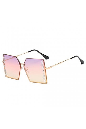 LUOXUEFEI De Soleil Lunettes Lunettes De Soleil Carrées Femmes Lunettes De Soleil Surdimensionnées Hommes Shades Eyewear
