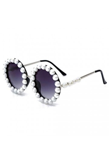 YUANCHENG Lunettes de soleil rondes pour femmes lunettes de soleil vintage à petite monture lunettes de vue 1