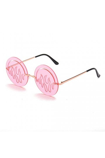 LUOXUEFEI De Soleil Lunettes Lunettes De Soleil Rondes Sans Monture Hommes Lunettes De Soleil Pour Femmes Lunettes Sans Cadre