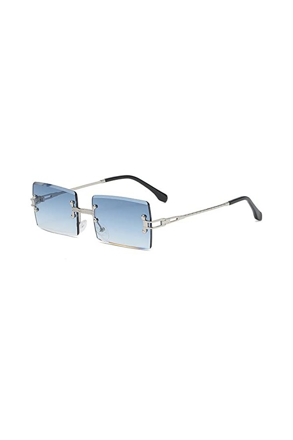 LUOXUEFEI De Soleil Lunettes Lunettes De Soleil Sans Monture Hommes Femmes Rectangle Lunettes De Soleil Shades Goggles