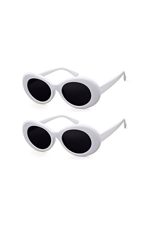 ADEWU Clout Goggles, Lunettes de Soleil Ovales